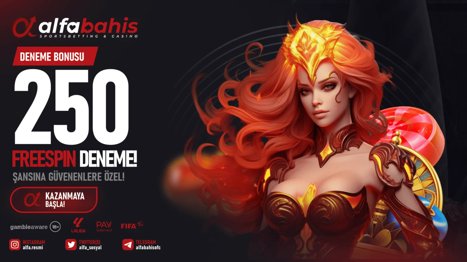 Alfabahisadresi 250 TL Deneme Bonusu Görseli